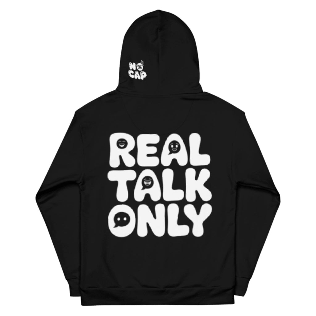 Sudadera con Capucha Estampada "No Cap" | Sudadera con Capucha "Gen Alpha Truth Slang" | NakedSlang Bold Drop